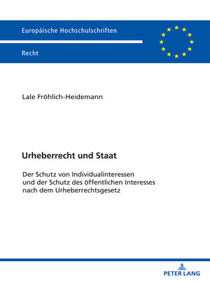 cover image of Urheberrecht und Staat